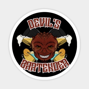 Devil's Bartender Magnet